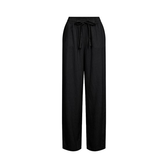 NWT SOYA CONCEPT INA Black Linen Blend Trousers - Picture 5 of 5